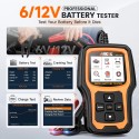 AD410 PRO Ancel OBD2 automobilio klaidų skaitytuvas ir 6V/12V akumuliatoriaus apkrovos testeris