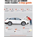 AD310/AC103 Ancel OBD2 automobilių kodų skaitytuvas