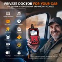 VD500 Ancel automobilinis OBD2 kodų skaitytuvas