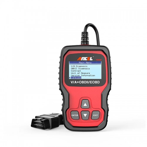 VD500 Ancel automobilinis OBD2 kodų skaitytuvas