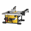DWE7485 DeWALT išilginio pjovimo staklės 1850W, 210 mm + DWV905M DeWALT sauso/šlapio valymo statybinis dulkių siurblys