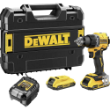 DCD794D2T DEWALT 18 V smūginis gręžtuvas-suktuvas 2 x 2,0 Ah