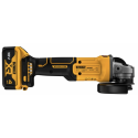 DCG407M2T DEWALT 18 V XR bešepetėlinis 125 mm kampinis šlifuoklis