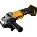 DCG407N DEWALT 18 V akumuliatorinis bešepetėlinis kampinis šlifuoklis