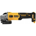 DCG407N DEWALT 18 V akumuliatorinis bešepetėlinis kampinis šlifuoklis