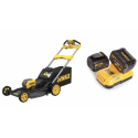 DCMWSP550N DeWALT 54V FLEXVOLT savaeigė žoliapjovė + DCB118T2 DeWALT FLEXVOLT 54V baterijų ir kroviklio rinkinys (2x6.0 Ah)