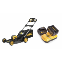 DCMWP500N DeWALT 54V XR akumuliatorinė žoliapjovė  + DCB118T2 DeWALT 54V baterijų ir kroviklio rinkinys (2x6.0 Ah)