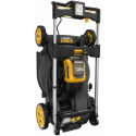 DCMWP500N DeWALT 54V XR akumuliatorinė žoliapjovė  + DCB118T2 DeWALT 54V baterijų ir kroviklio rinkinys (2x6.0 Ah)