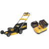 DCMWSP156N DeWALT 2x18V savaeigė akumuliatorinė žoliapjovė + DCB118T2 DeWALT 54V baterijų ir kroviklio rinkinys (2x6.0 Ah)