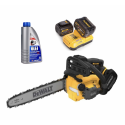DCMCST635N DeWALT 54V grandininis pjūklas + DCB118T2 DeWALT 54V baterijų ir kroviklio rinkinys (2x6.0 Ah)