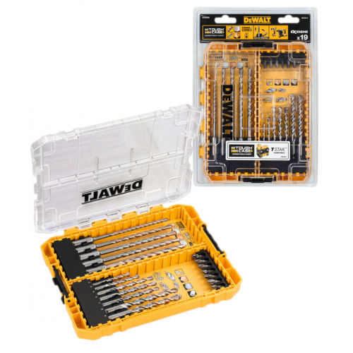 DT70754 DeWALT grąžtų ir įsukimo antgalių rinkinys mūrui
