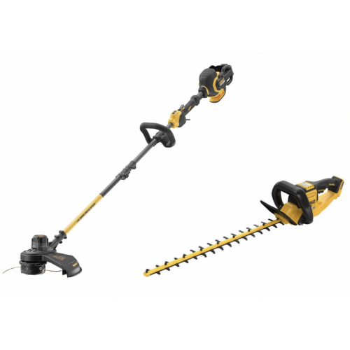 DCMHT573N DeWALT 54V FLEXVOLT gyvatvorių žirklės + DCM5713N DeWALT FLEXVOLT 54V trimeris