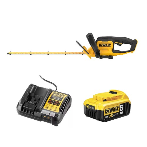 DCMHT562P1 DeWALT 18V akumuliatorinių gyvatvorių žirklių rinkinys
