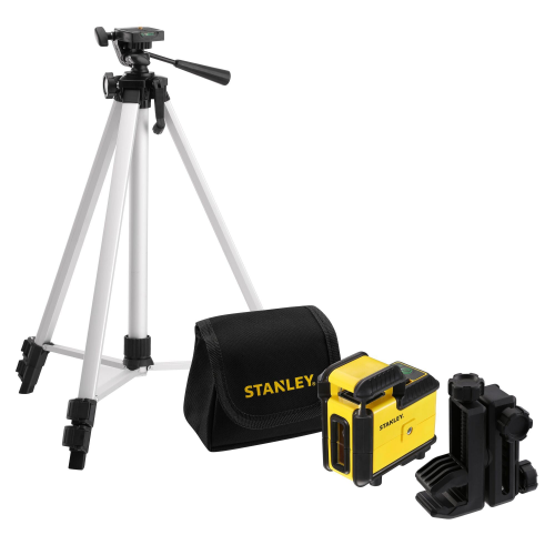 STHT77641-1 Stanley žalias 360° kryžminis lazerinis nivelyras