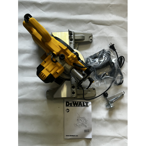EKSPOZICINĖS DWS773 DeWALT 216 mm skersinio pjovimo staklės 1300W