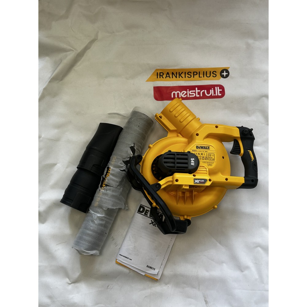DCM572X1 DeWALT FLEXVOLT 54V lapų pūstuvas
