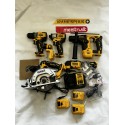 DCK611P1D2 DeWALT įrankių rinkinys (1x5.0 Ah) (2x2.0 Ah)
