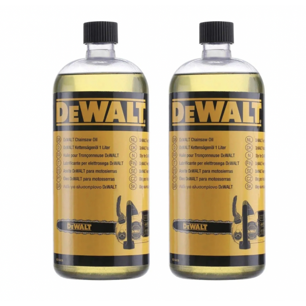 DT20662 DeWALT 1L grandininio pjūklo alyva (x2)