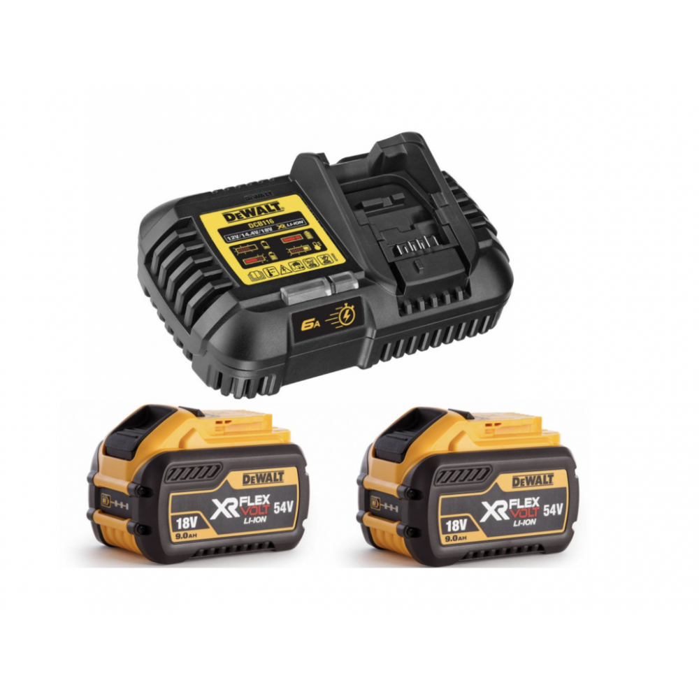 DCB116X2 kroviklio ir akumuliatorių rinkinys