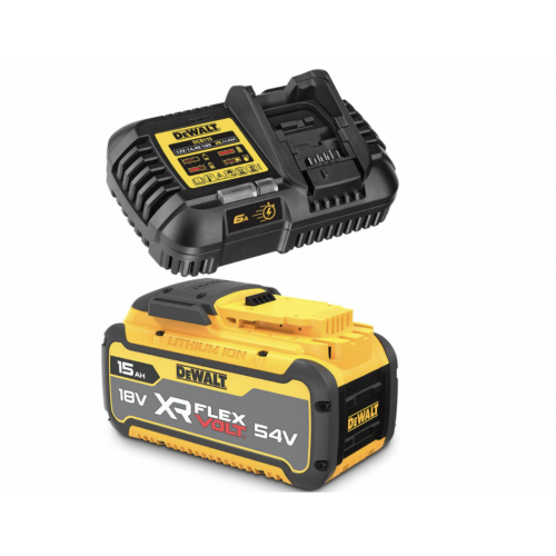 DCB116 + DCB549 DeWALT kroviklio ir akumuliatoriaus rinkinys (1x15.0 Ah)