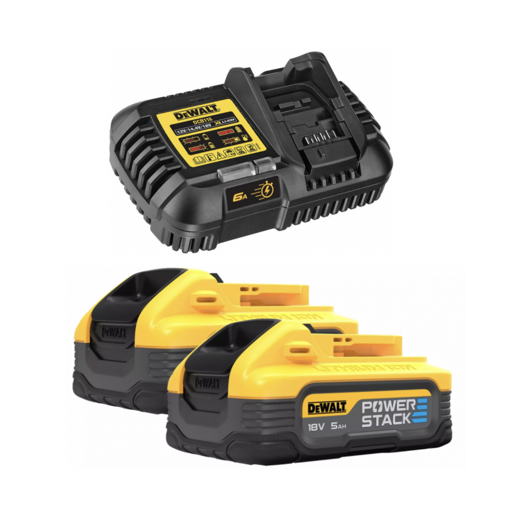 DCB116X2 kroviklio ir akumuliatorių rinkinys