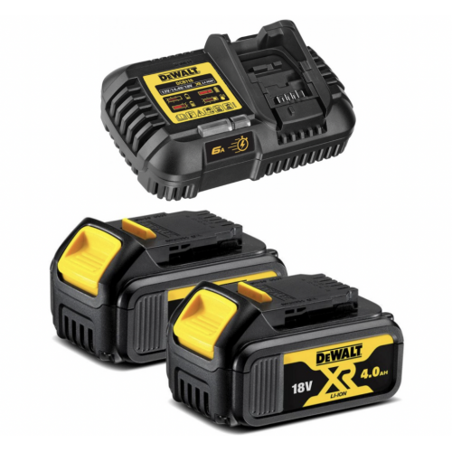 DCB116M2 DeWALT kroviklio ir akumuliatorių rinkinys (2x4.0 Ah)