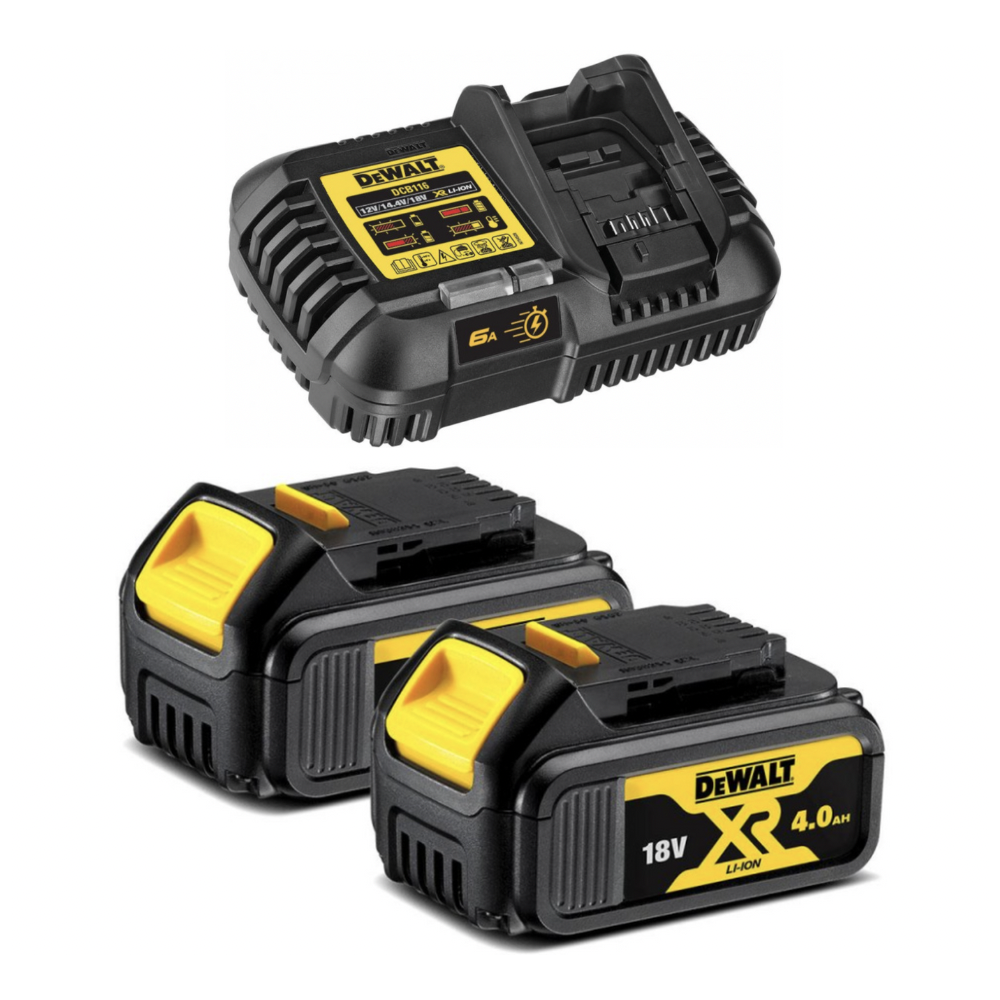 DCB116X2 kroviklio ir akumuliatorių rinkinys