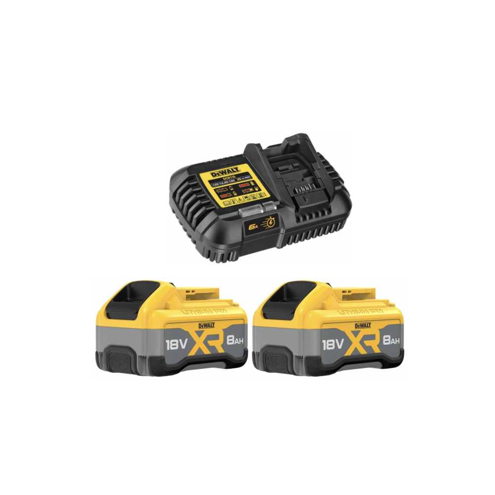 DCB116X2 kroviklio ir akumuliatorių rinkinys