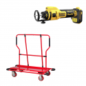 DCE555N DeWALT gipso kartono freza