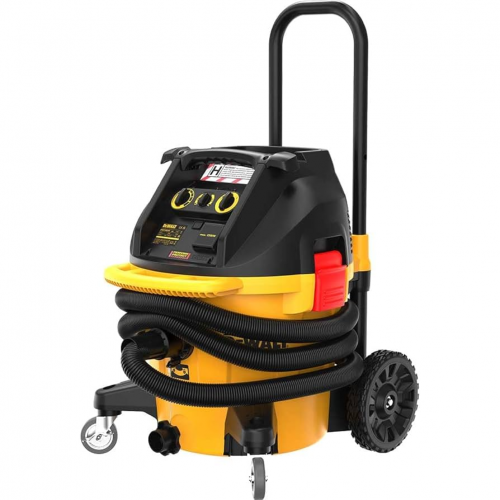 DWV905H DeWALT drėgno ir sauso valymo H klasės pramoninis dulkių siurblys 38L
