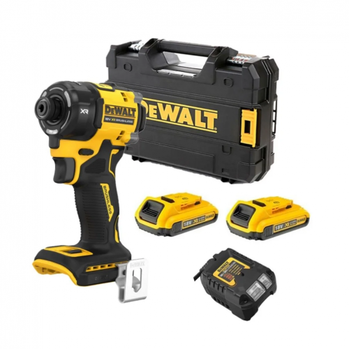 DCF870D2T DeWALT 18V XR hidraulinis smūginis suktuvas (2x2.0Ah)