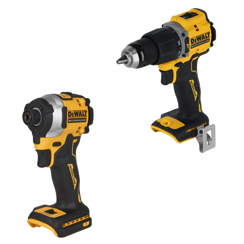 DCD799N DEWALT 18 V smūginis gręžtuvas-suktuvas