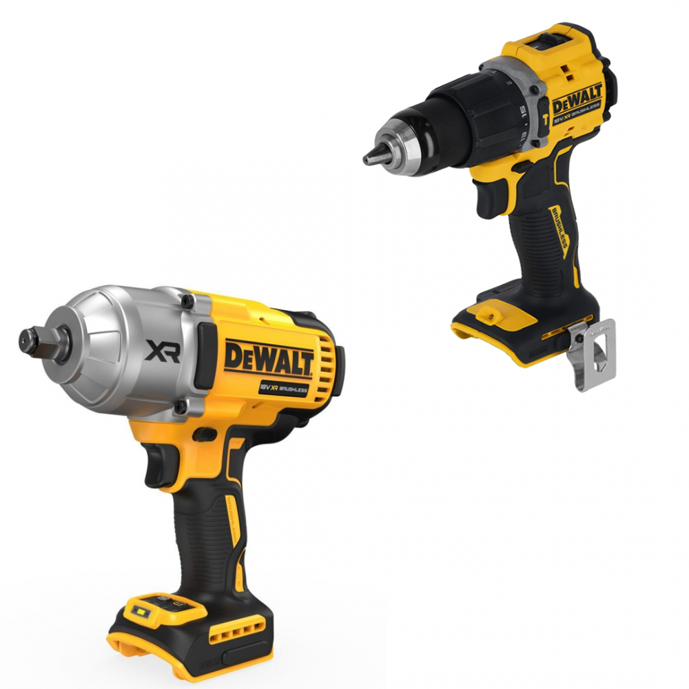 DCD799N DEWALT 18 V smūginis gręžtuvas-suktuvas