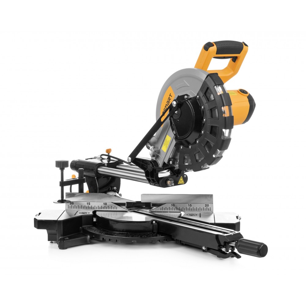 SM-04-05254 SMART365 skersinio pjovimo (kampinė) pjūklo staklės 254 mm su posūkio funkcija, 2000 W