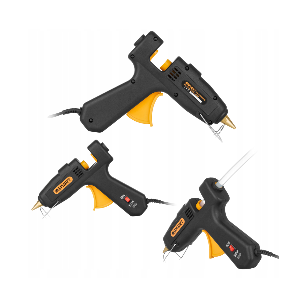 SM-04-06PK100 SMART365 karštų klijų pistoletas 11 mm, 60/100 W