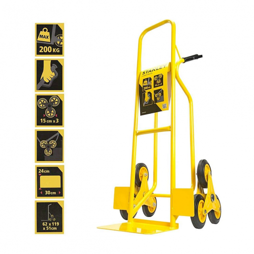 SXWT-FT580-SP Stanley Plieninis sulankstomas vežimėlis 70 kg