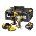 DCK2079MDT DeWALT 18V suktuvų rinkinys (1x4.0 Ah: 1x2.0 Ah)