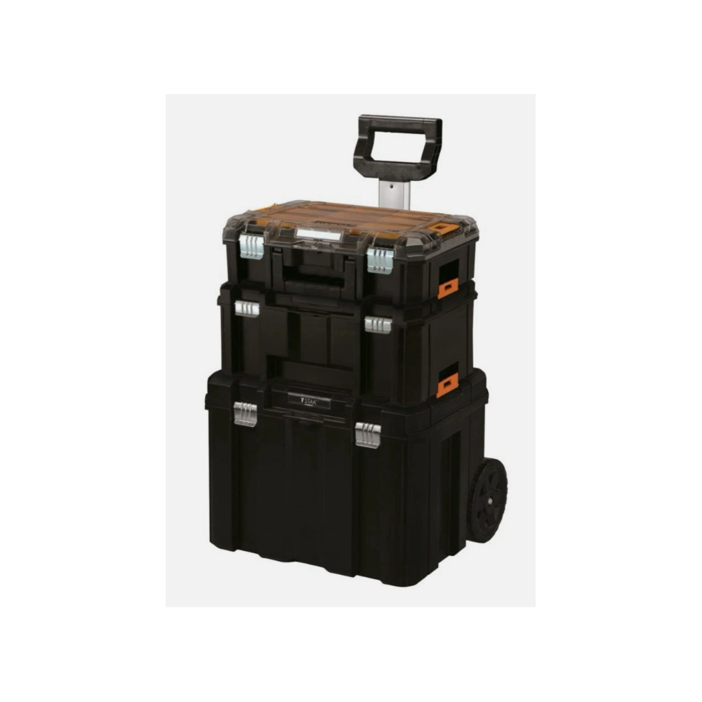 DWST83448-1 DeWALT TSTAK 2.0 dėžių rinkinysDeWALT TSTAK 2.0 dėžių rinkinys