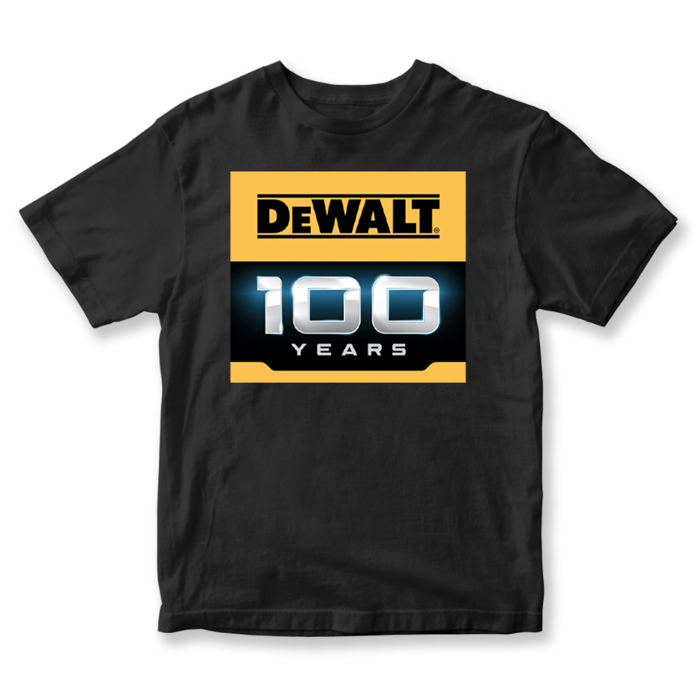DWC100Y DeWALT Limited Edition 100 Years marškinėliai
