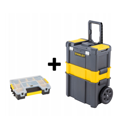 STST1-81320 Stanley mobilus dirbtuvių rinkinys  ESSENTIAL su organizatoriumi SORTMASTER MINI