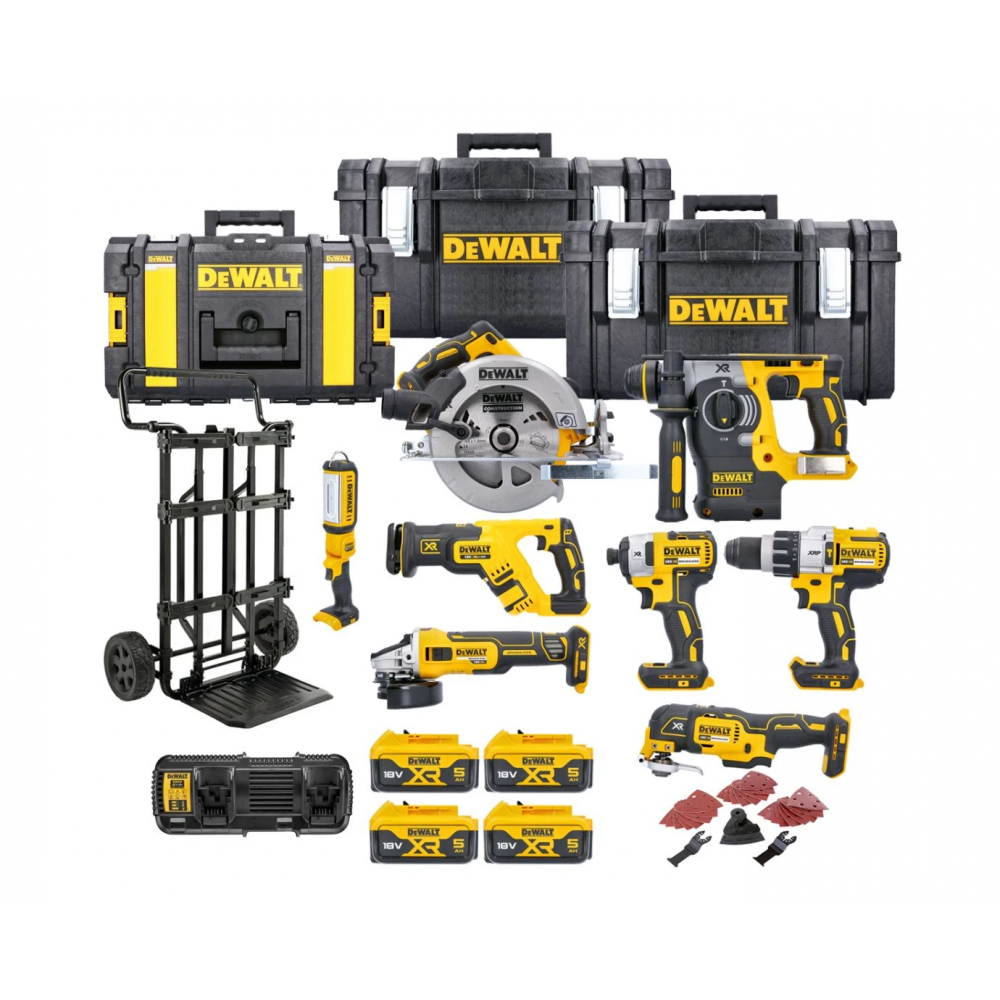 DCK853P4 DeWALT įrankių rinkinys