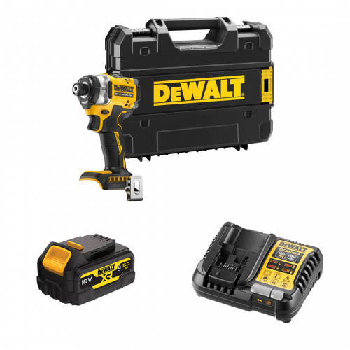 DCF860P1G DeWALT 18V smūginis suktuvas (1x5.0 Ah)