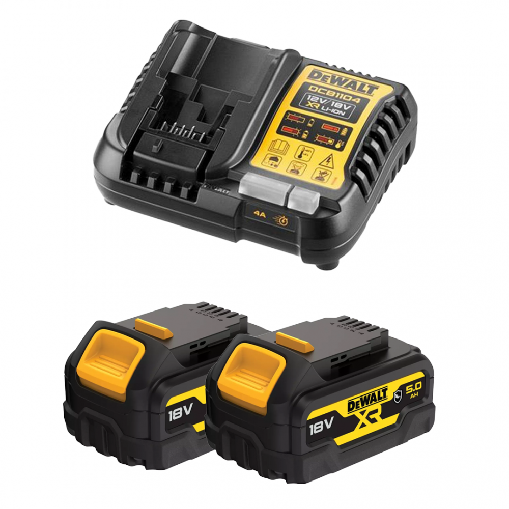 DCB1104 DeWALT 18V Li-Ion XR greitasis akumuliatorių kroviklis