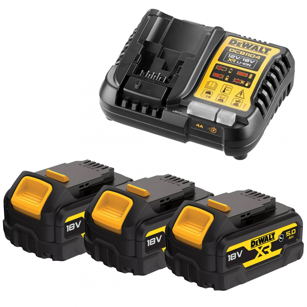 DCB1104 DeWALT 18V Li-Ion XR greitasis akumuliatorių kroviklis