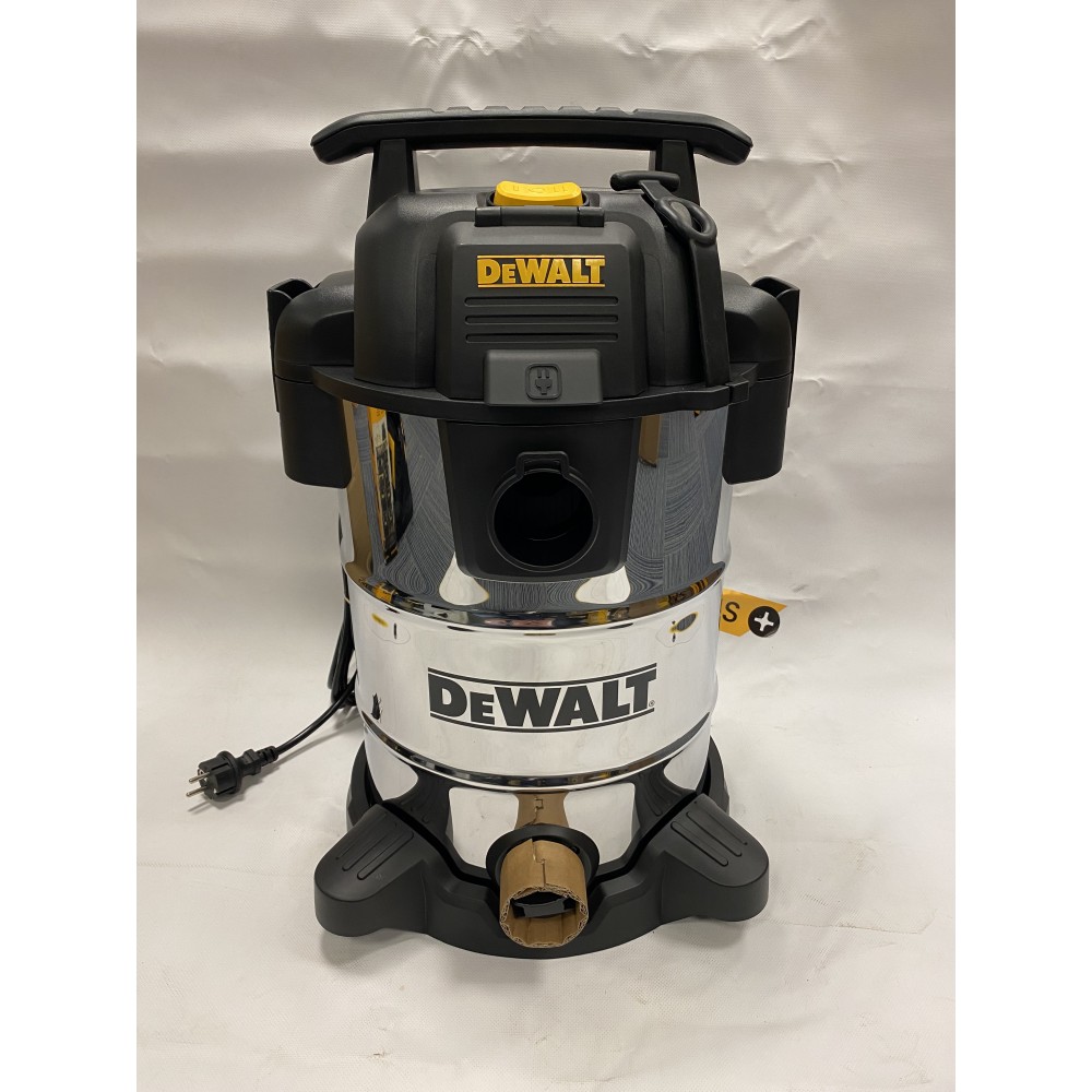 DXV30SAPTA DeWALT 30l sauso ir drėgno valymo siurblys su elektros lizdu 1050W