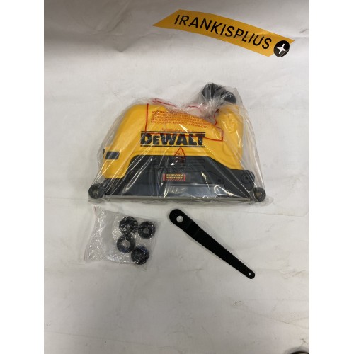 EKSPOZICINĖ DWE46229 DeWALT 230 mm kampinio šlifuoklio apsauga betono pjovimui