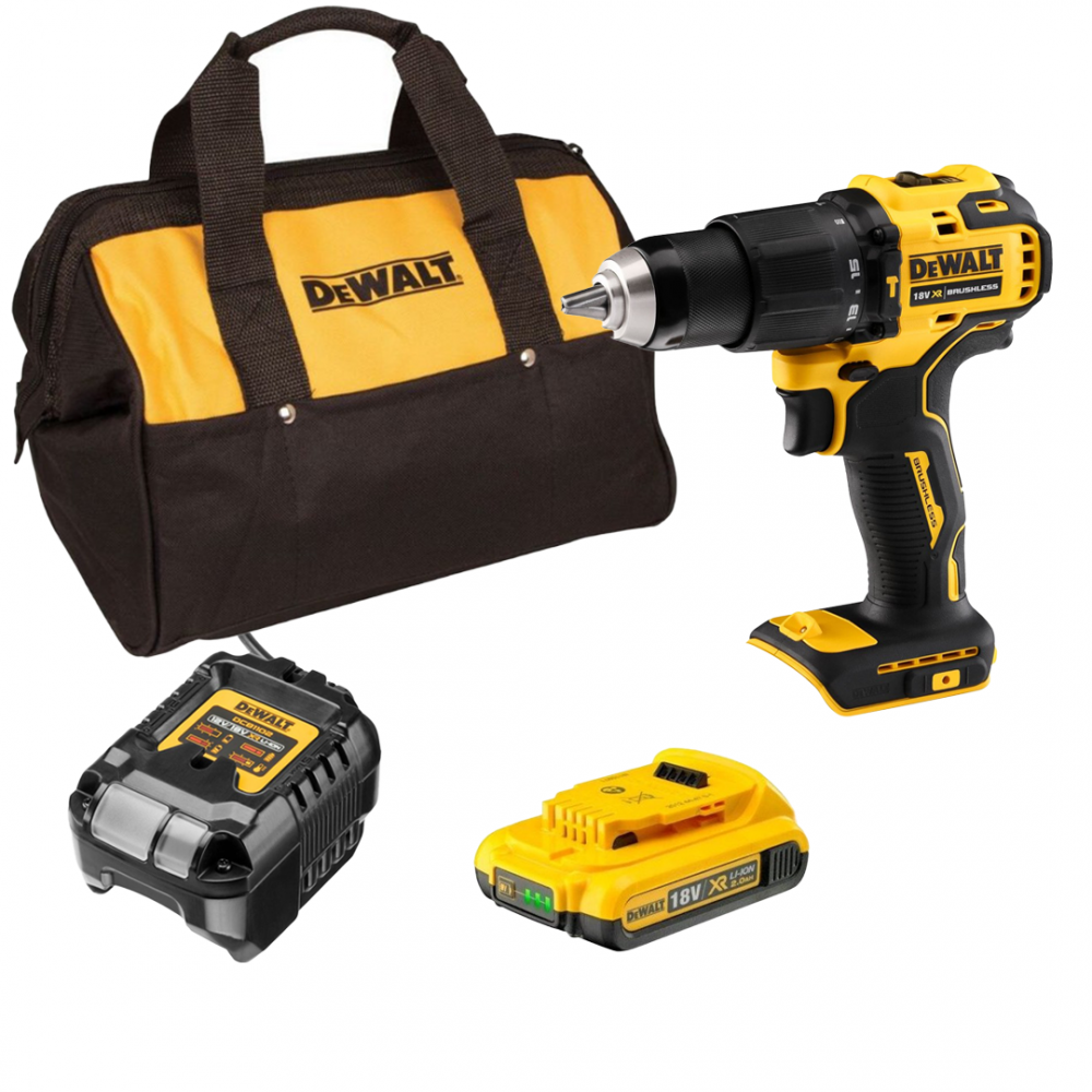 Akumuliatorinis gręžtuvas DeWALT DCD709D2T