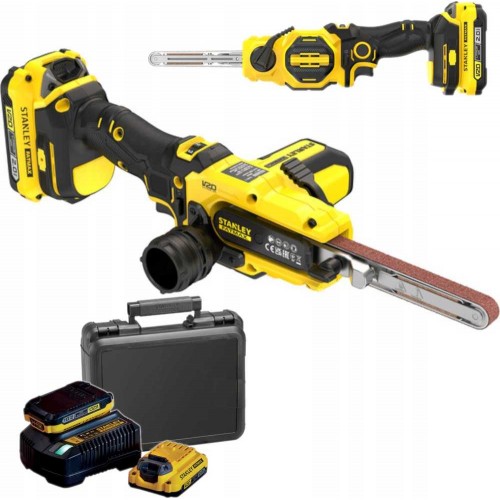 SFMCE210D2K Stanley FATMAX šlifuoklis 2 × 2,0 Ah