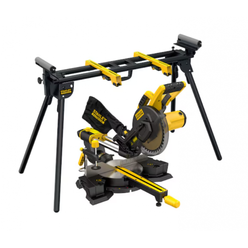 FME721SET Stanley FATMAX skersinio pjovimo staklės su stovu 1500 W 216 mm