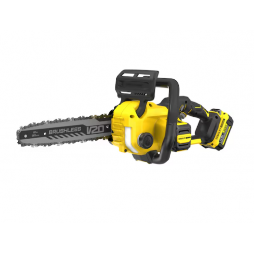 SFMCCS730M1 Stanley FATMAX V20 18V akumuliatorinis grandininis pjūklas 30 cm – 4.0Ah
